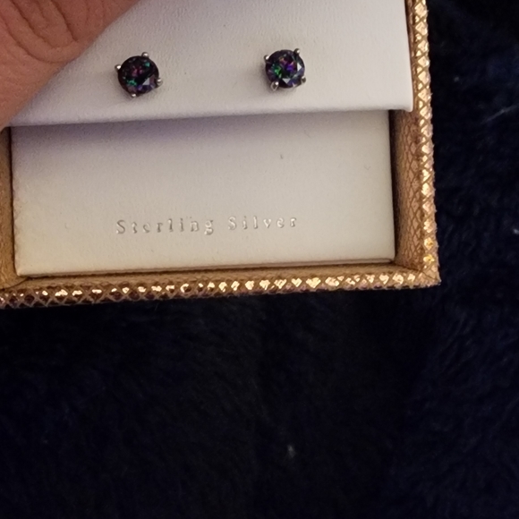 Gorgeous Mystic Topaz Earrings - Picture 1 of 2